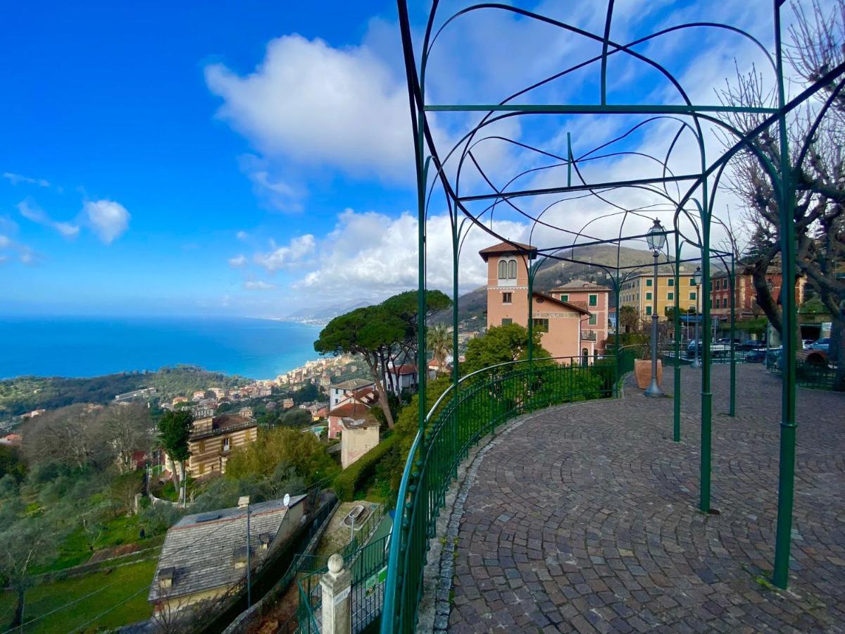 Casaviva - Bilo With Seaview And Parking In Camogli Apartment ภายนอก รูปภาพ